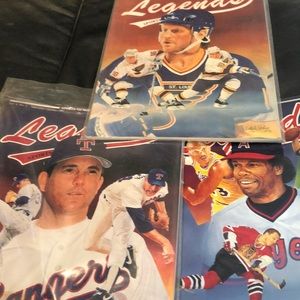 3- 1991 Legends Official Programs.